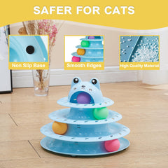 Gefryco DIY emoji stickers personalize the cat toy experience.