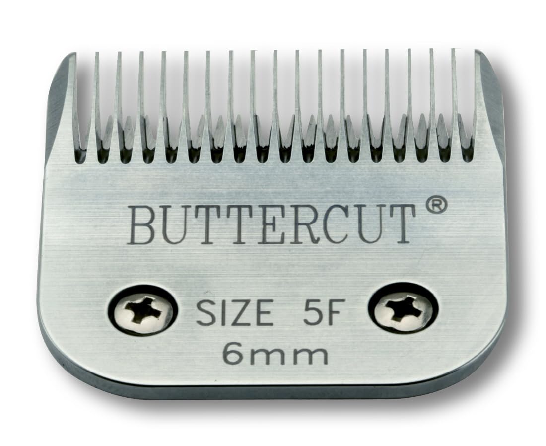 Geib Buttercut blade durability graphic highlighting long-lasting German steel performance.