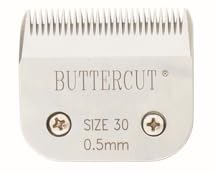 Geib Buttercut ultra sharp edges enable clean grooming near sensitive areas.
