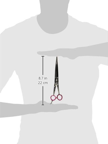 Geib Gator 8-1/2-inch curved shears blade honed for razor-like sharpness
