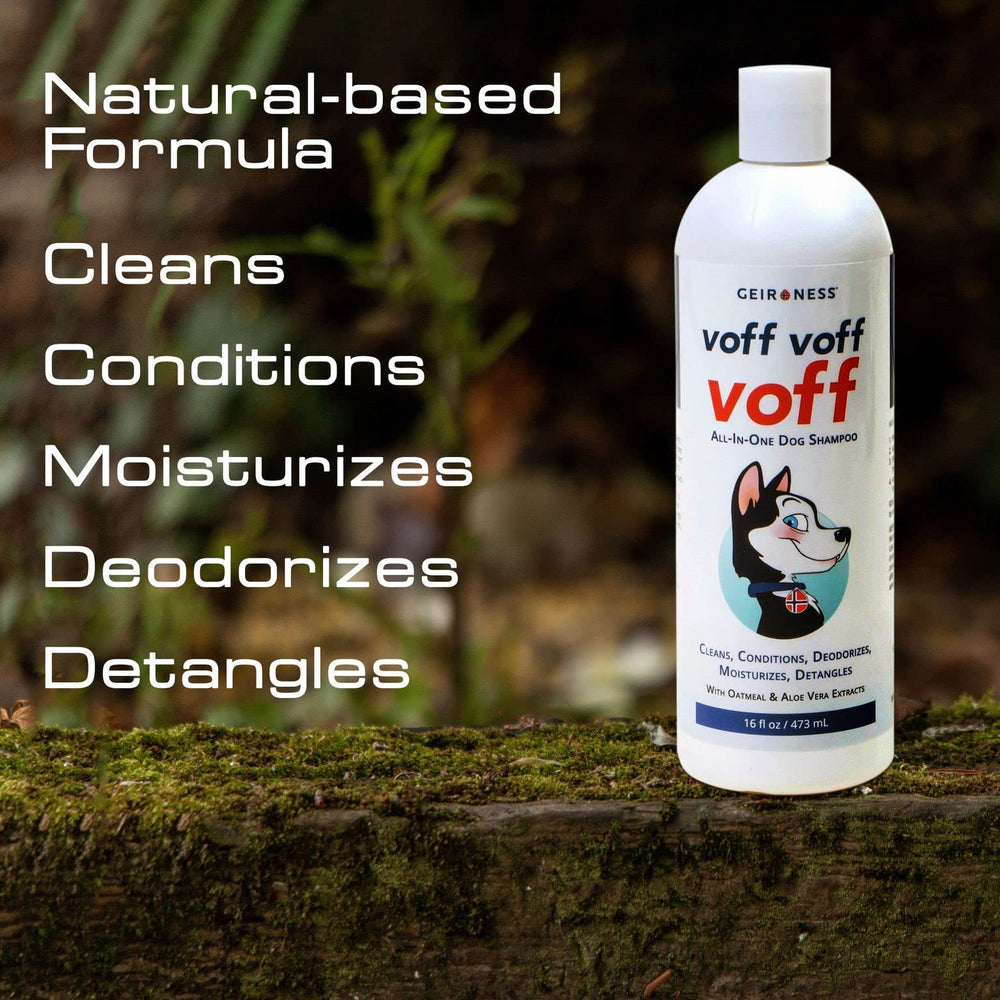 Geir Ness Voff Voff Voff after-wash coat looking shiny and soft.
