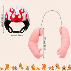 Gejoy silicone chicken arms offer a lifelike look with adjustable wire fit