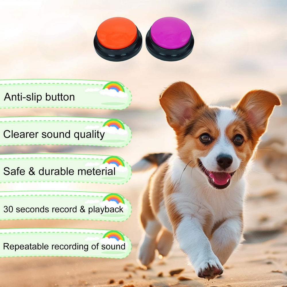 Gelabur classroom setup with dog buttons enhancing engagement.