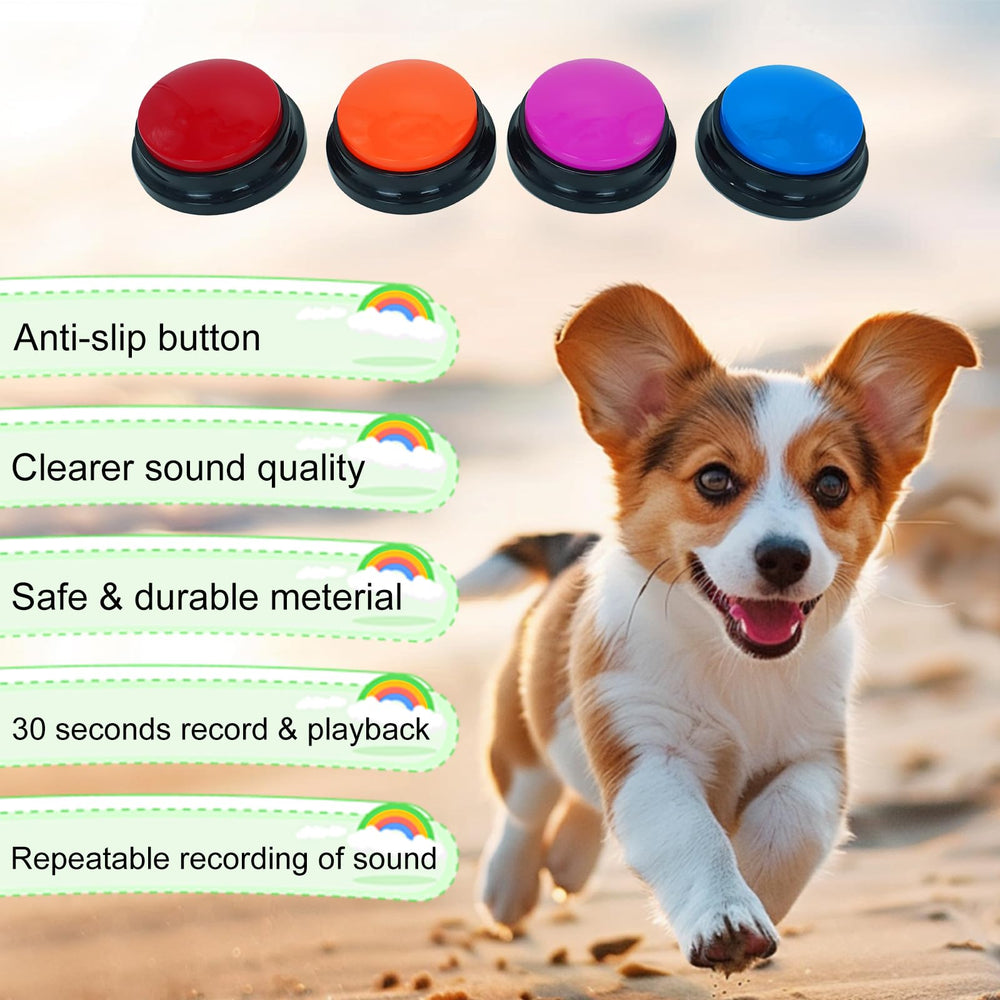 Gelabur voice recording buttons closeup demonstrates 30-second customizable messages