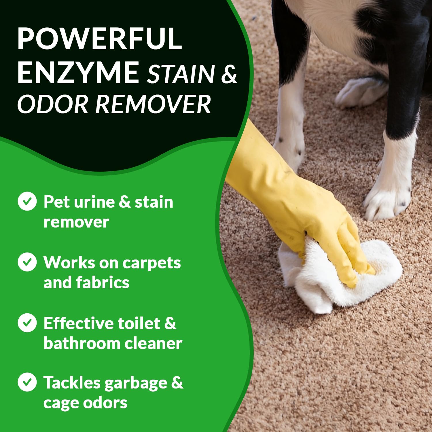 GELEAN pet-safe-home-friendly usage promotes safe cleaning around kids and pets
