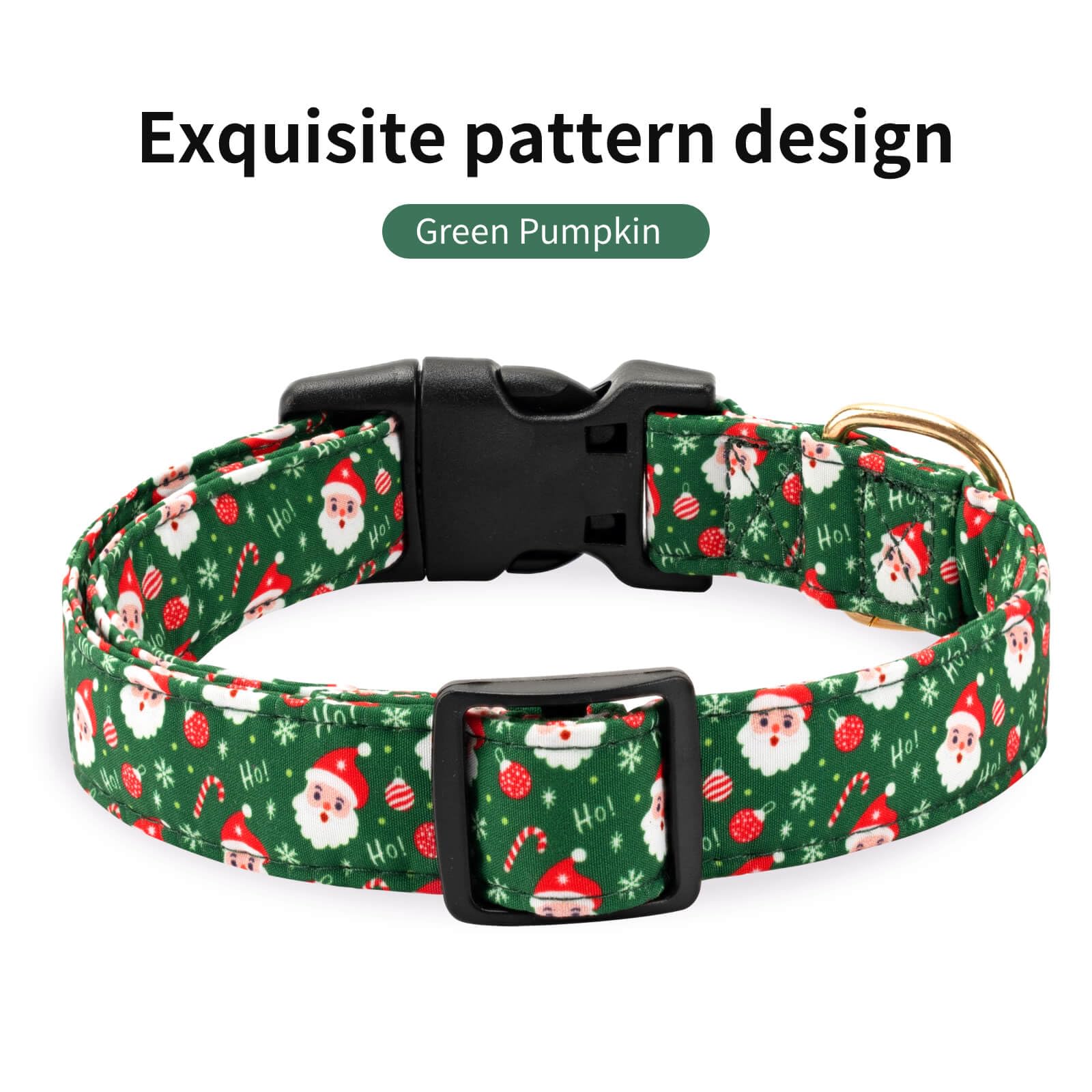 Gelwoo soft polyester-cotton collar closeup shows comfortable skin-friendly fabric for daily strolls