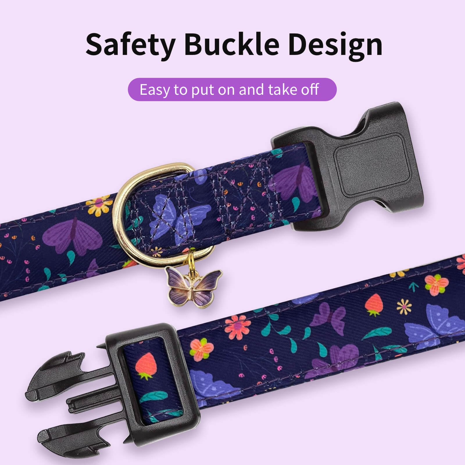 Gelwoo safety buckle and D-ring demonstrate secure fit and quick-release.