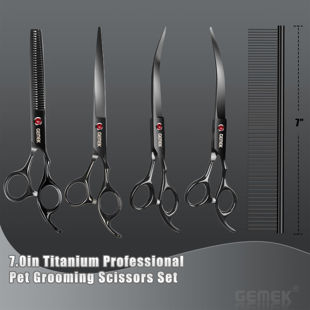 GEMEK zipper-case keeps grooming tools organized and portable.