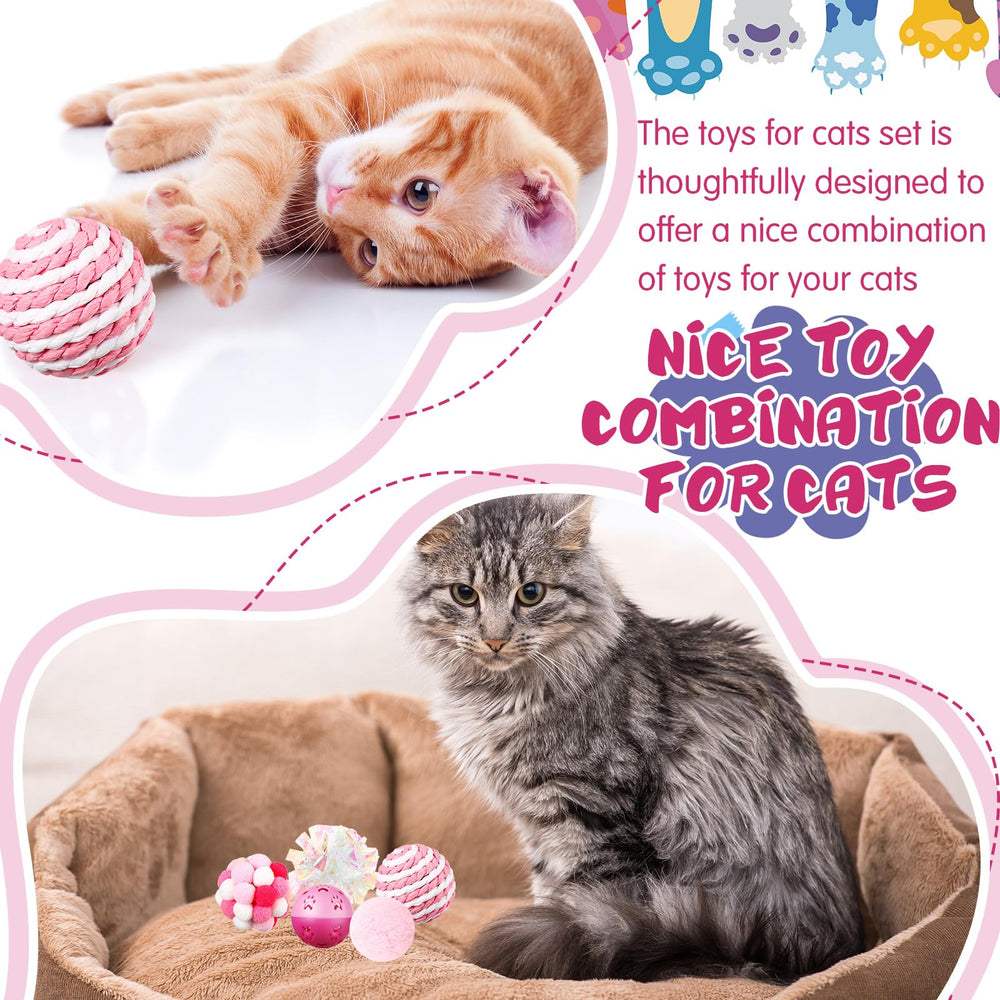 Gemscream sensory toy pack indoors – varied textures for multi-sensory kitten entertainment.