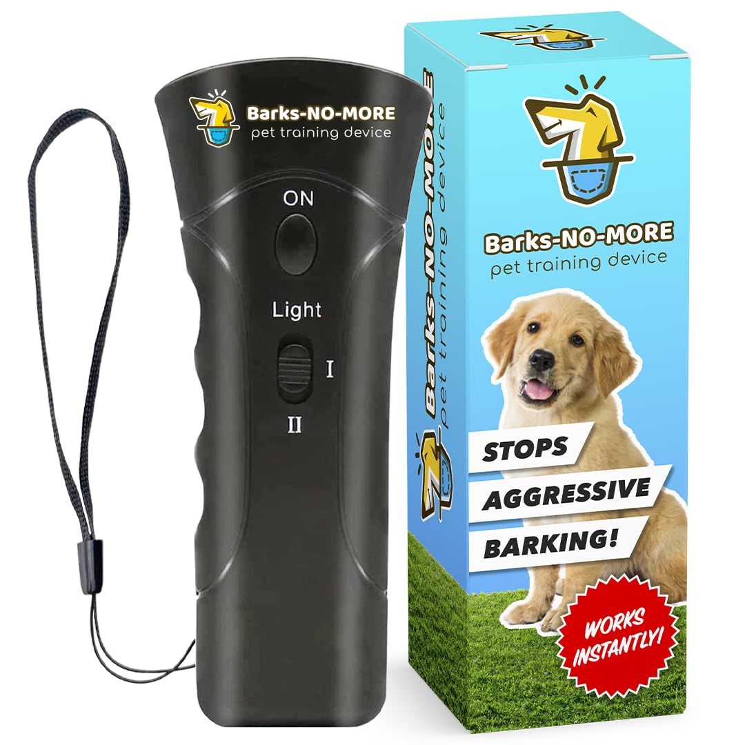 Generic Barks No More device front view for humane bark deterrence without shocks.