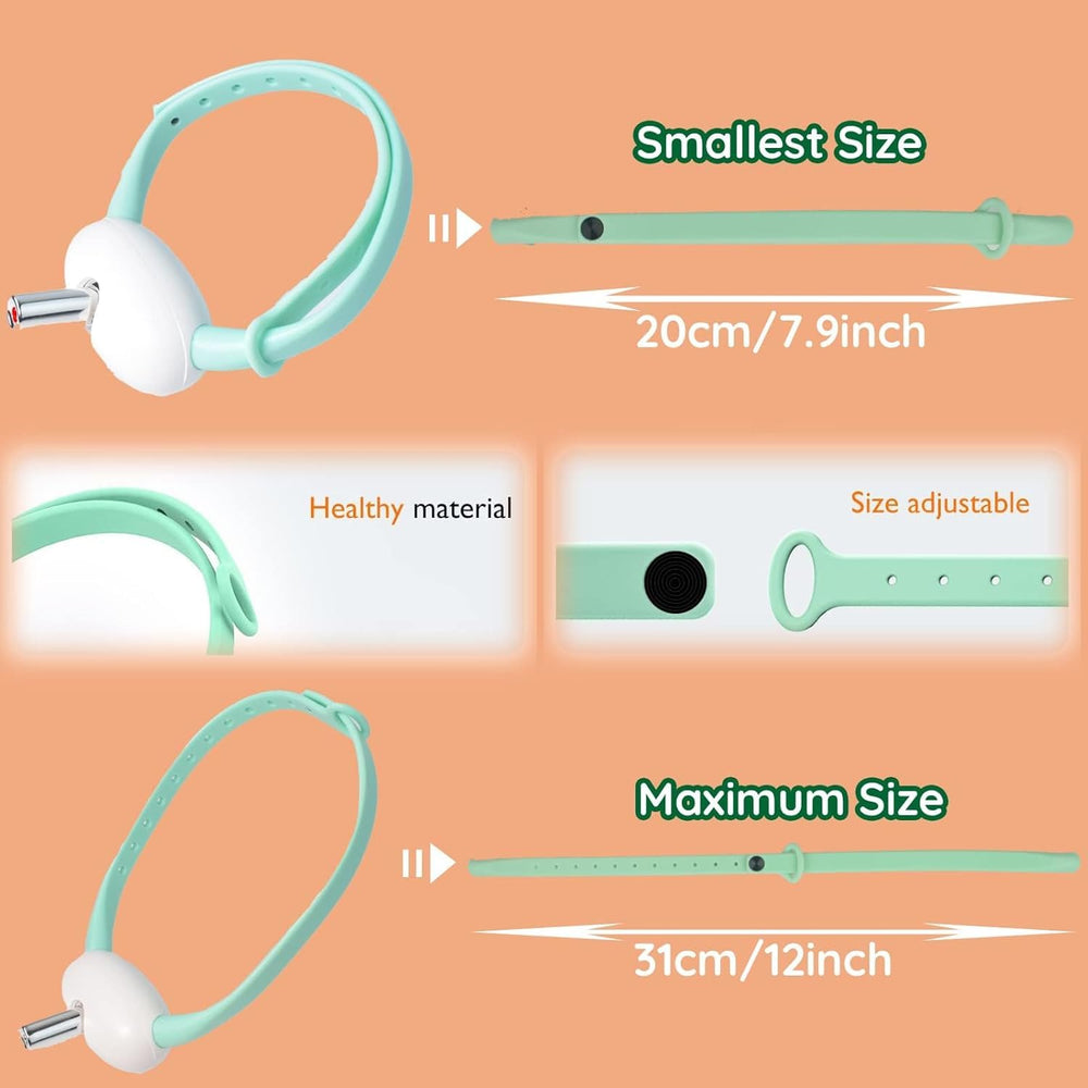 Generic cat laser collar adjustable projection distance on kitten.