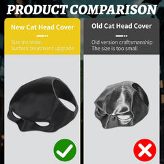 Generic Cat Mask Cosplay cat-in-action capture of pet-friendly costume moment