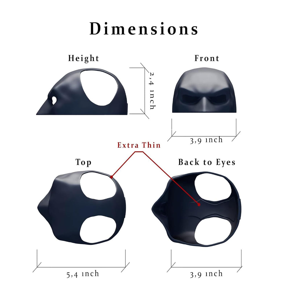 Generic Cat Mask Cosplay closeup-fabric detail shows durable breathable material