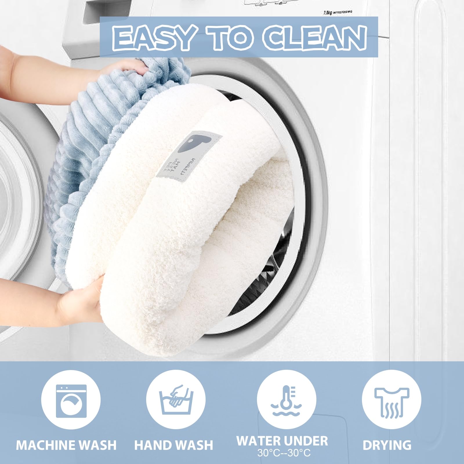 Generic Cat Sleeping Bag Large size 21x18 inches fits medium cats up to 6 kg.