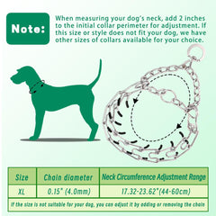 Generic dog collar with rubber tips protects skin during use.