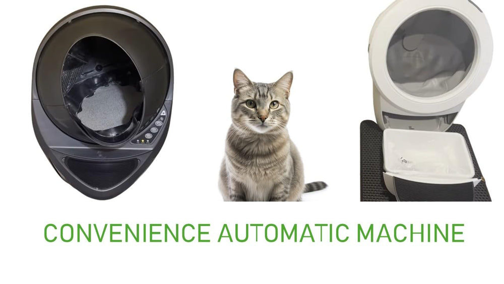 Generic easy-disposal-waste-bags enable tidy, spill-free bag changes.