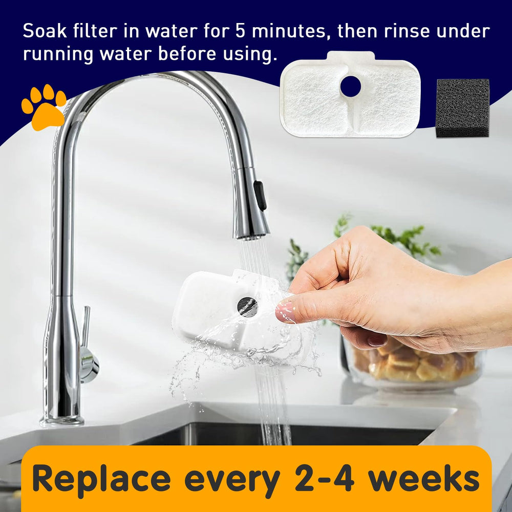 Generic ion-exchange resin layer within filter improves impurity reduction