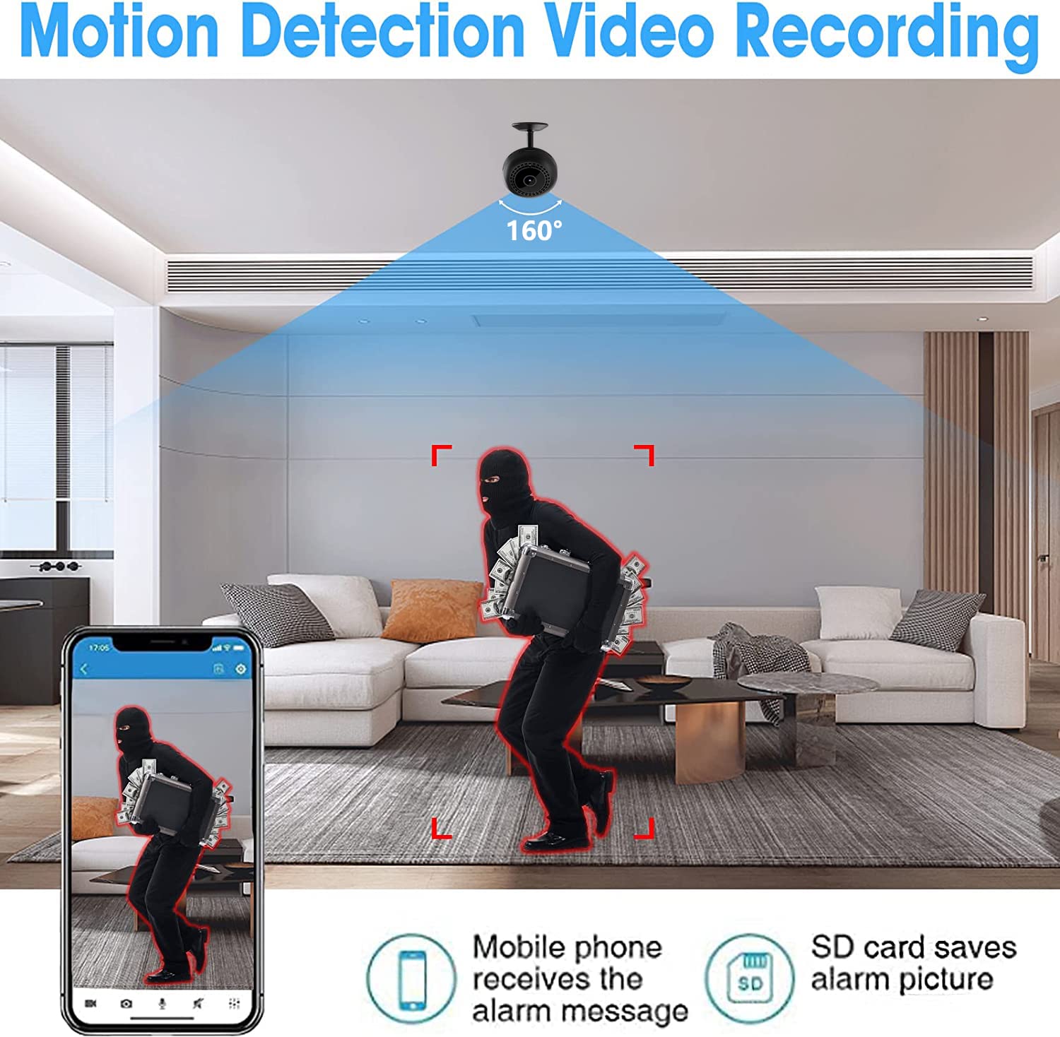 Generic GTYT phone app monitor enables real time mobile alerts.