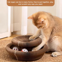 Generic Kitty Kurlz cat toy bell-balls track for engaging play and exploration