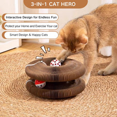Generic Kitty Kurlz cat toy interactive tunnel for curious cats
