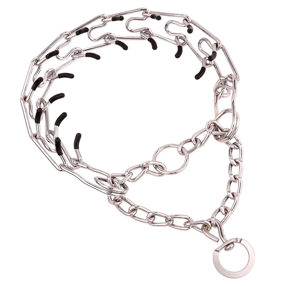 Generic no-pull prong dog collar XL aids controlled walking during training.