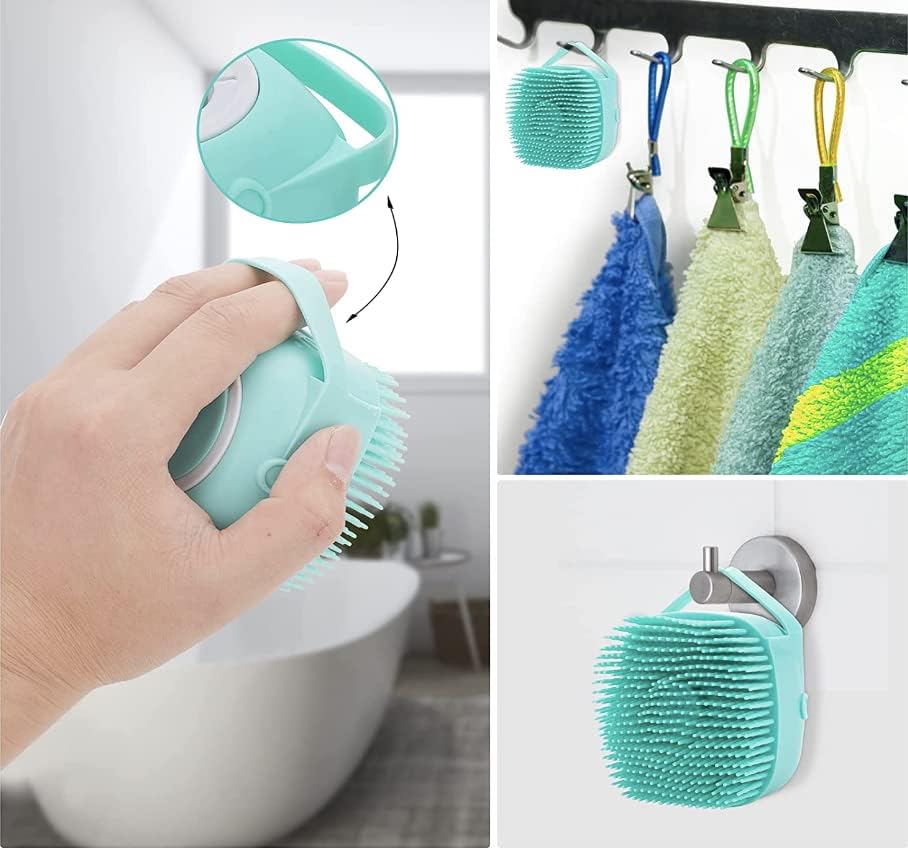 Generic Pet Bath Massage Brush lightweight-85g easy to handle