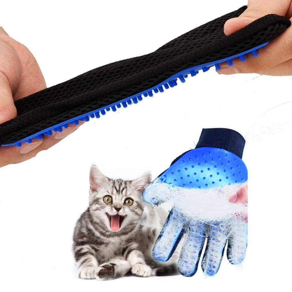 Generic Pet Grooming Glove is machine-washable for easy care.