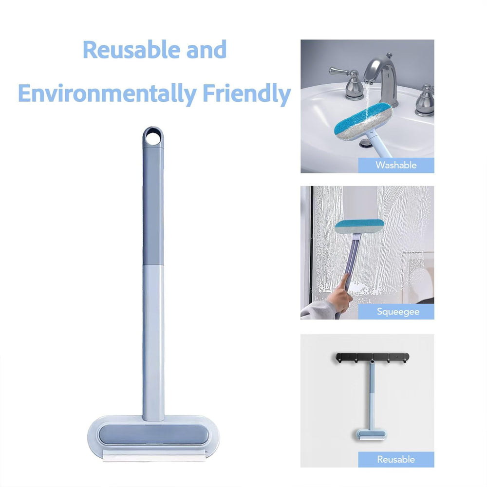 Generic pet hair remover silicone top cleans glass and mirrors