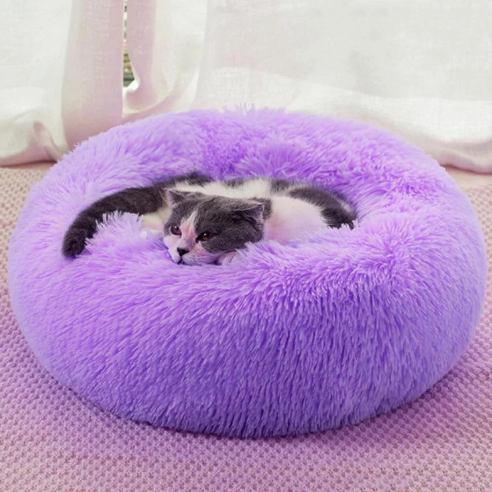 Generic Purrfect Cat Bed washable design stays fresh after machine washing.