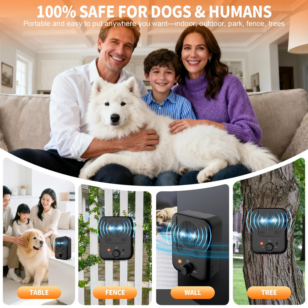 Generic anti-barking-device rechargeable design supports up to 30 days of use per charge