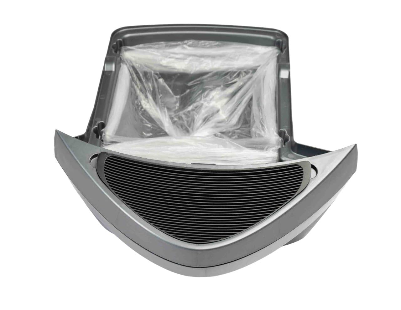 Generic robot-3-4-bags-compatibility demonstrates a seamless fit for Robot 3 and 4 litter boxes.