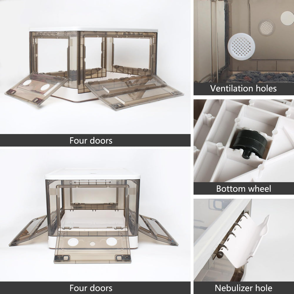 Geniprem incubator complete-pack with accessories documented for quick setup.