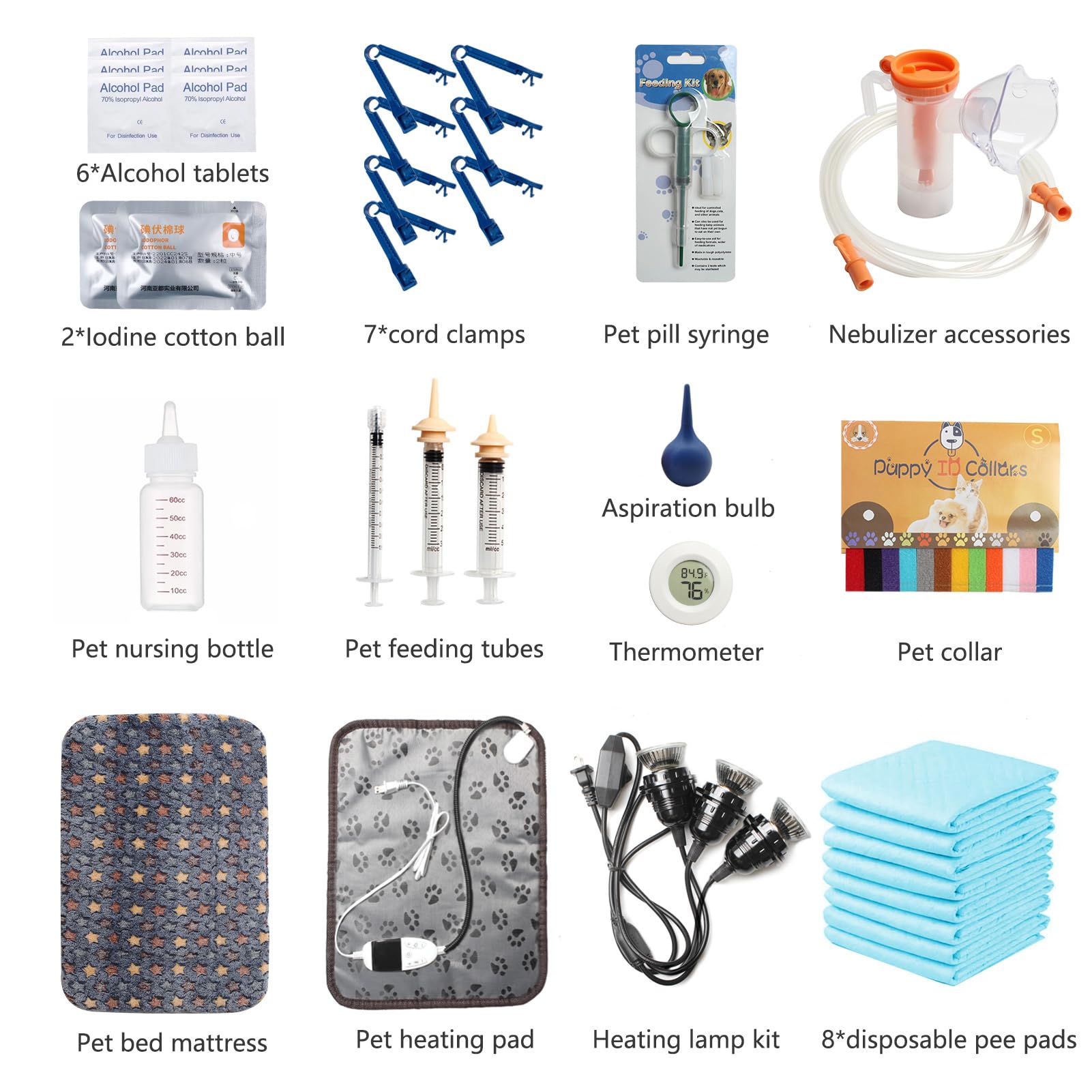 Geniprem incubator heat-lamp controls provide precise temperature management.