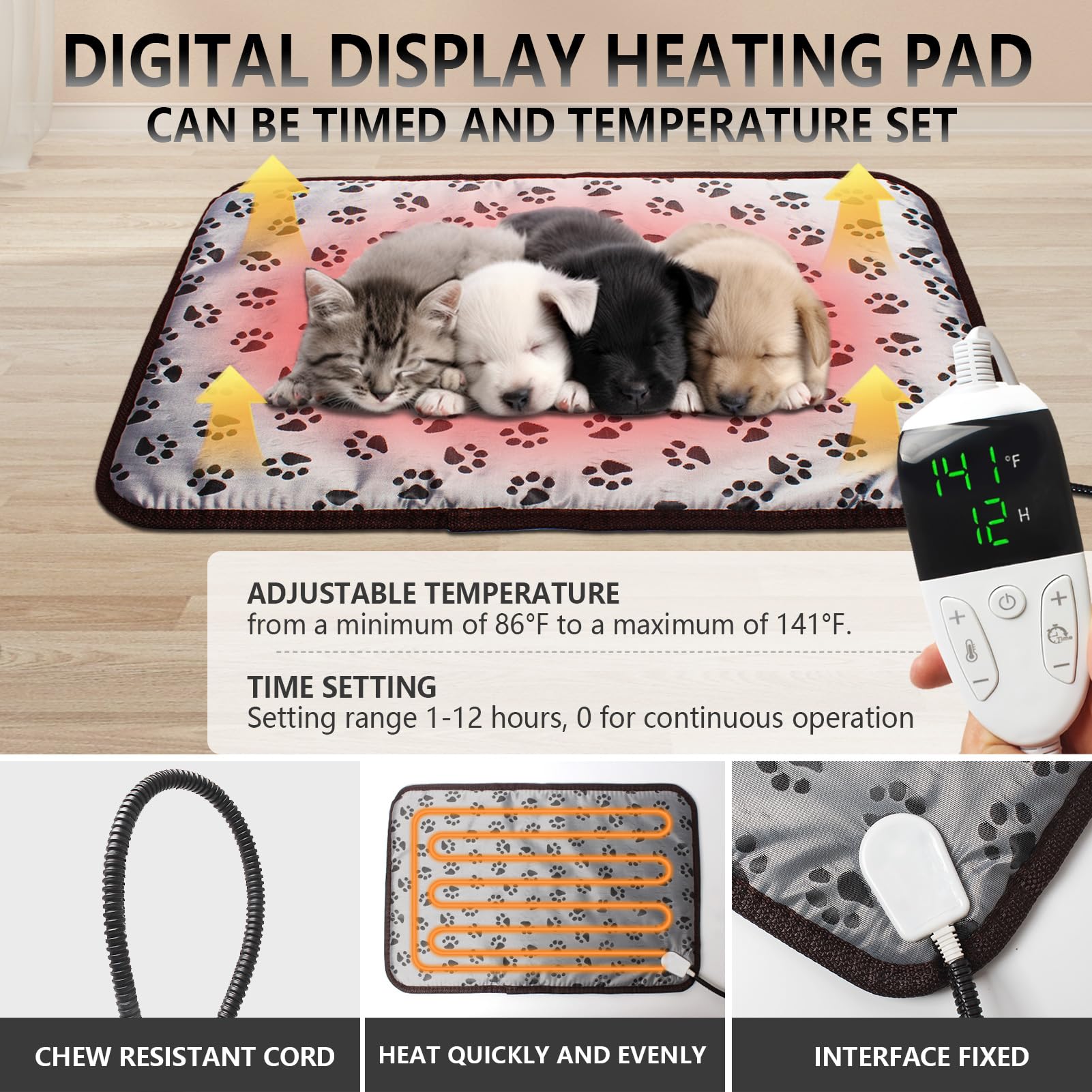 Geniprem puppy incubator interior warmth for newborn comfort and safety.