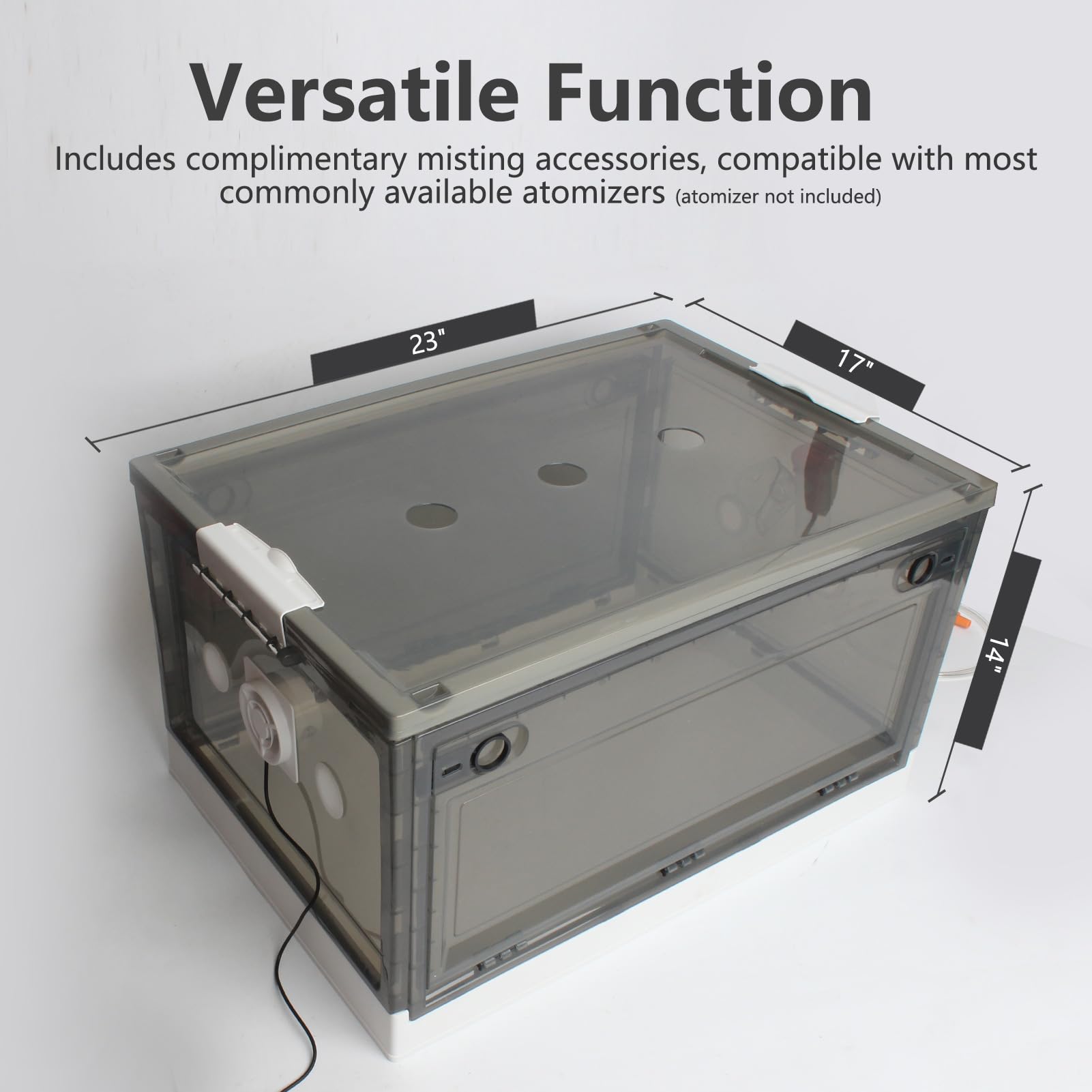 Geniprem puppy incubator nebulizer compatibility for respiratory care options.