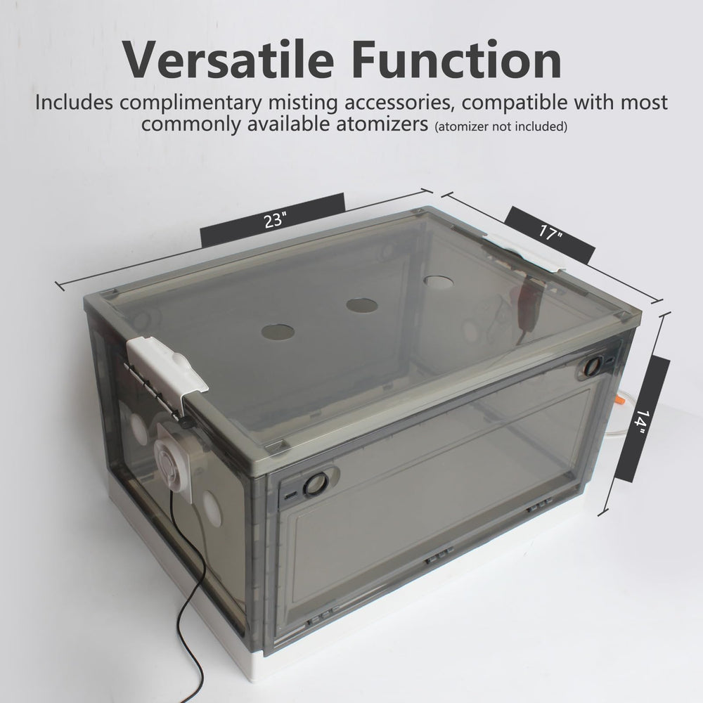 Geniprem puppy incubator nebulizer compatibility for respiratory care options.