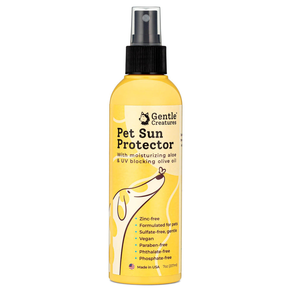 Gentle Creatures dog sunscreen tube front offering SPF 30+ protection.
