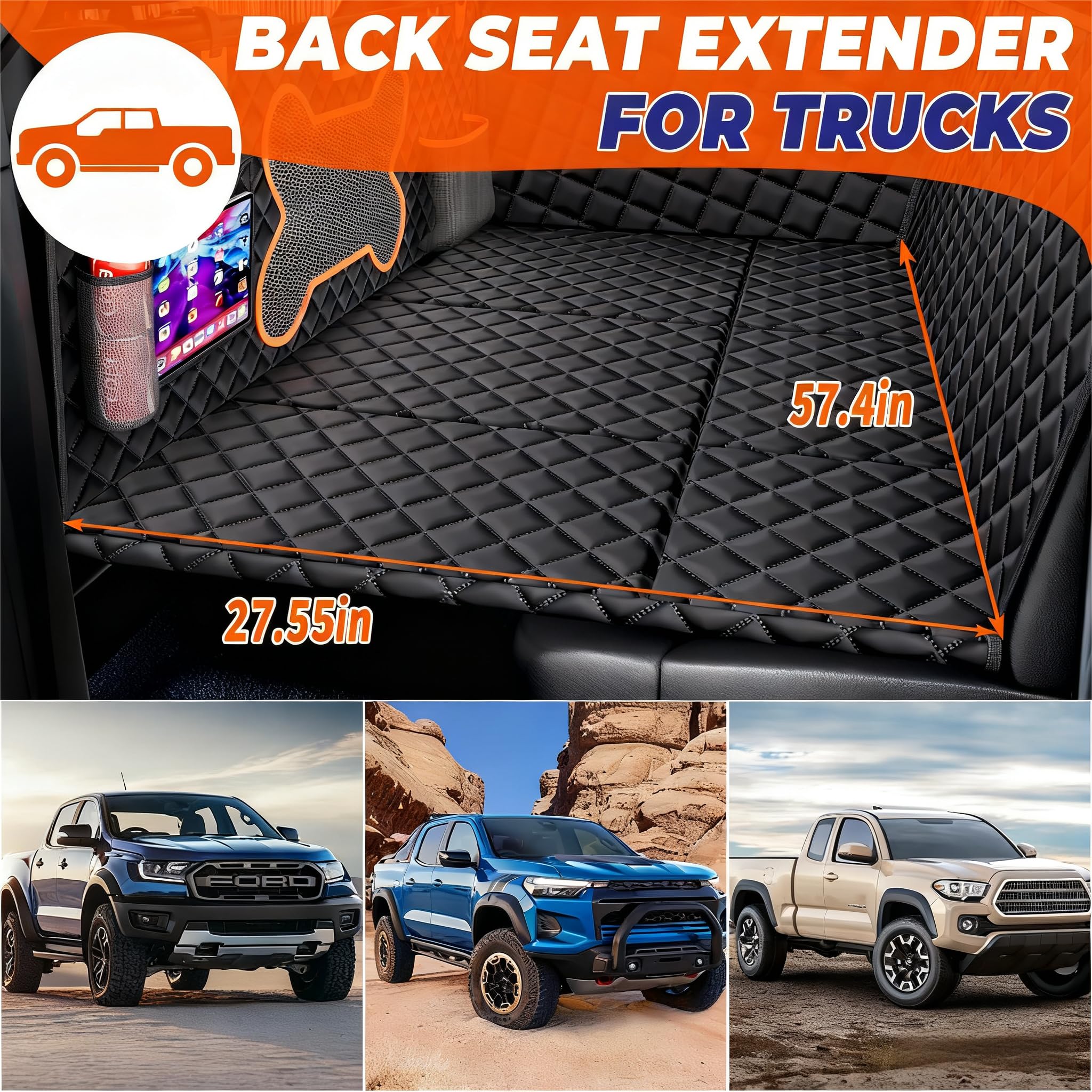 Geotick 450lbs support keeps large dogs secure on the road
