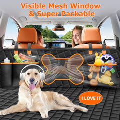 Geotick waterproof and scratch-resistant fabric on seat cover