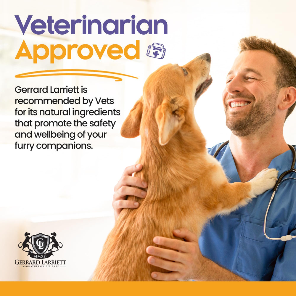 Gerrard Larriett cruelty-free alcohol-free formula for dogs and cats.