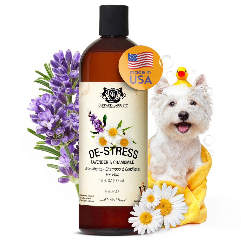 Gerrard Larriett vet and groomer-approved care supports all breeds.