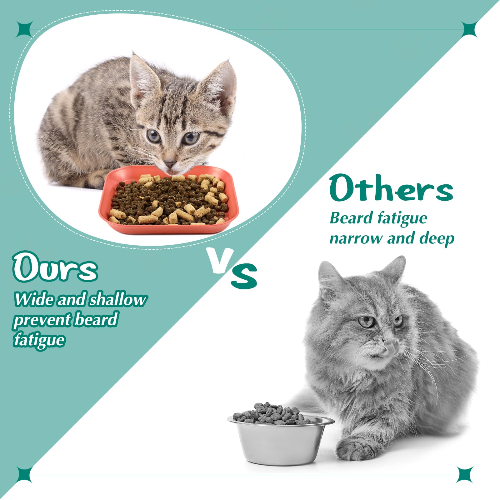 Gerrii cat bowl dishwasher-safe and microwave-safe for easy cleaning