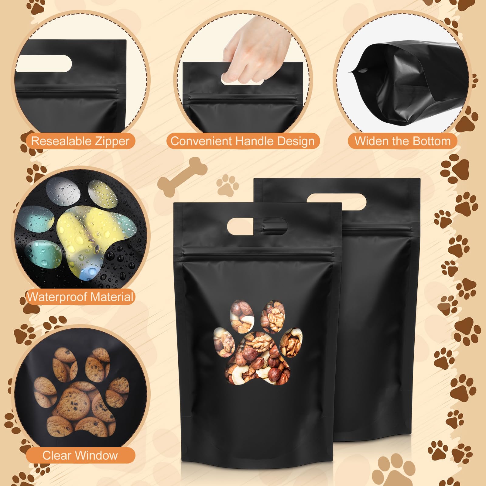 Gersoniel black and white packaging adds stylish reusable appeal.