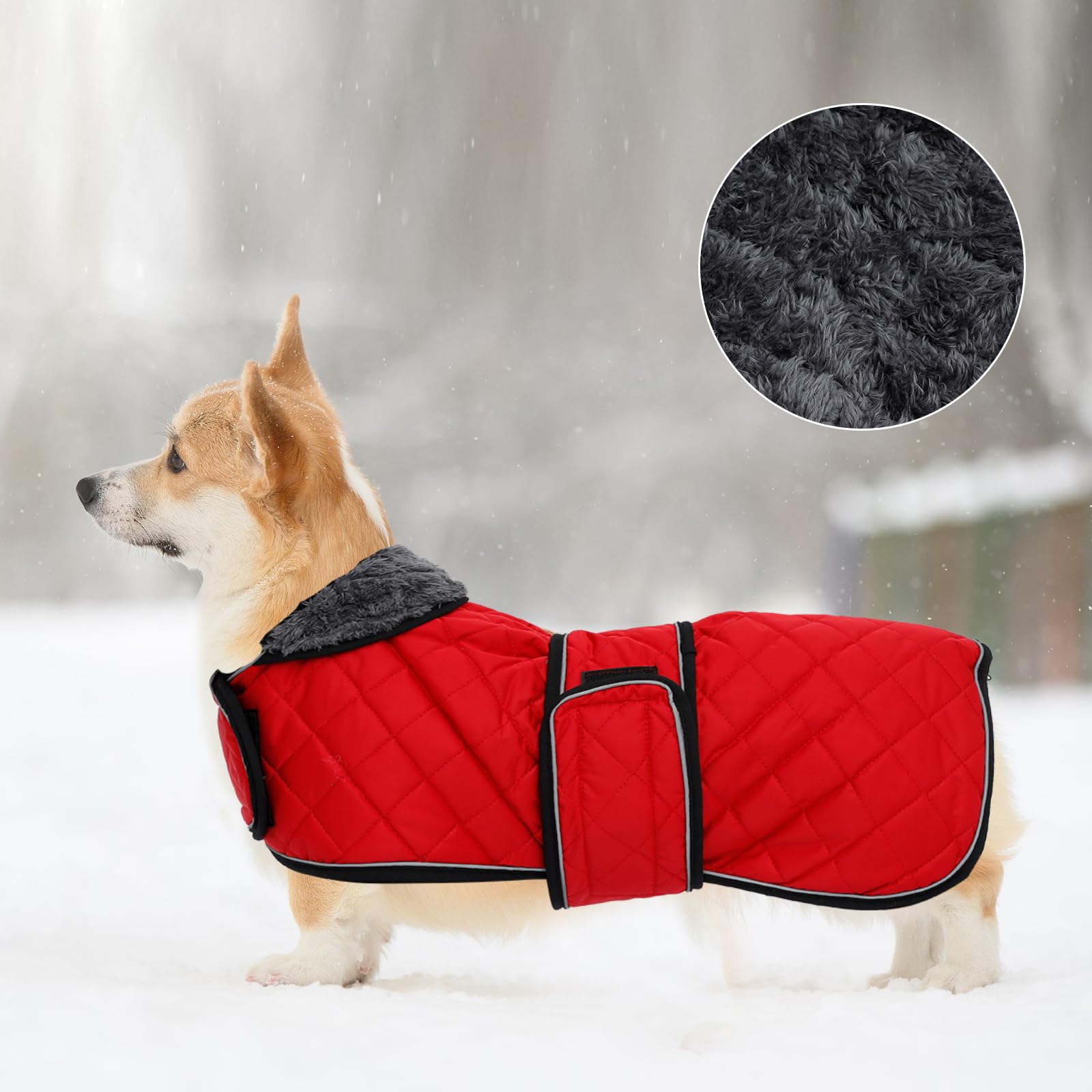 Geyecete Corgi Sweater machine washable for easy care.