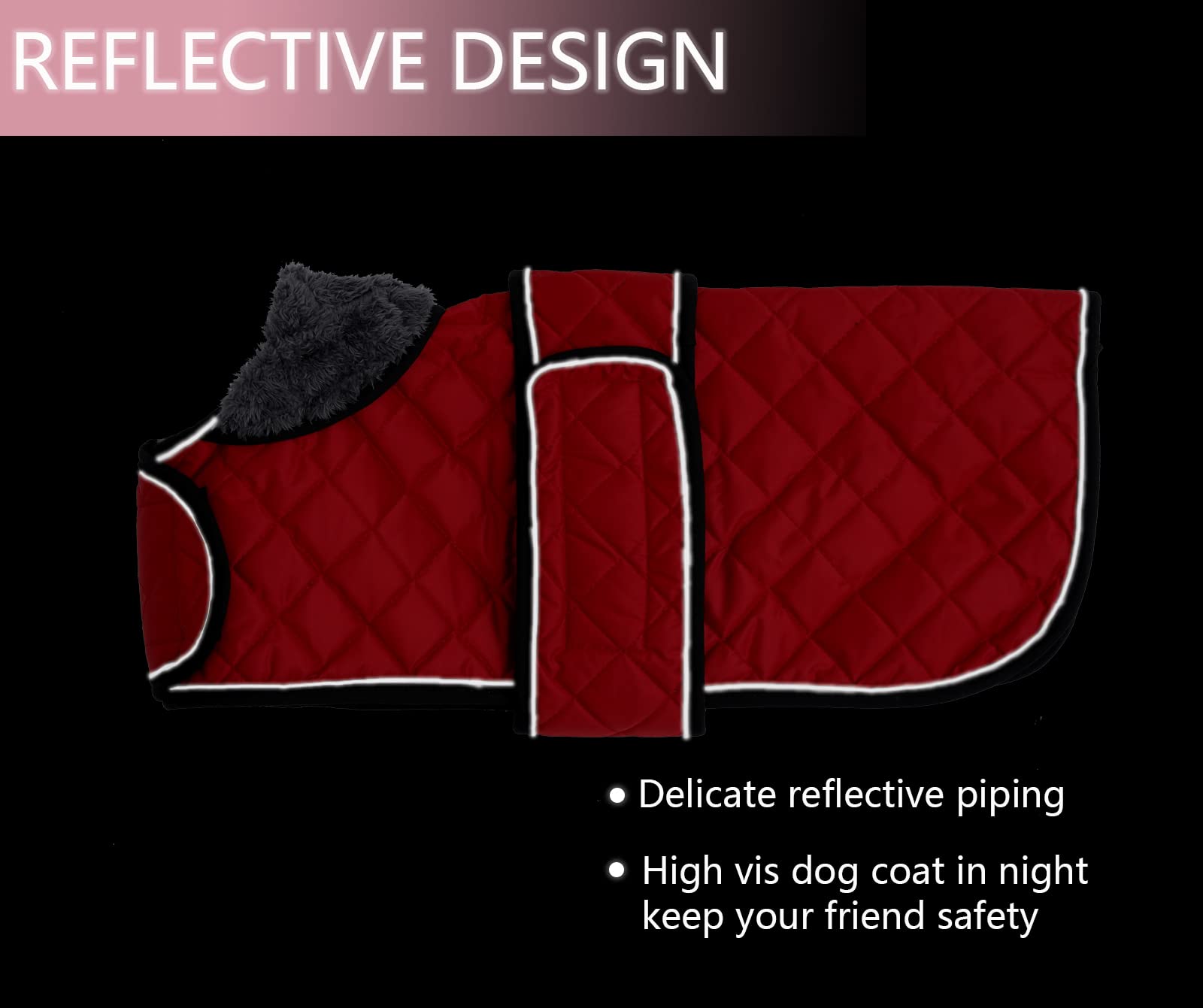 Geyecete Corgi Sweater zipper closure eases on/off.