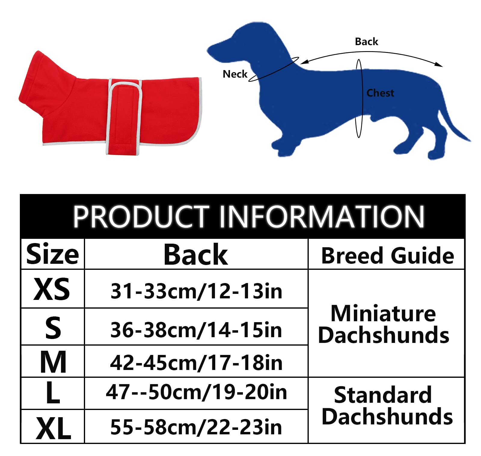 Geyecete Dachshund Sweater reflective piping boosts visibility during dusk walks