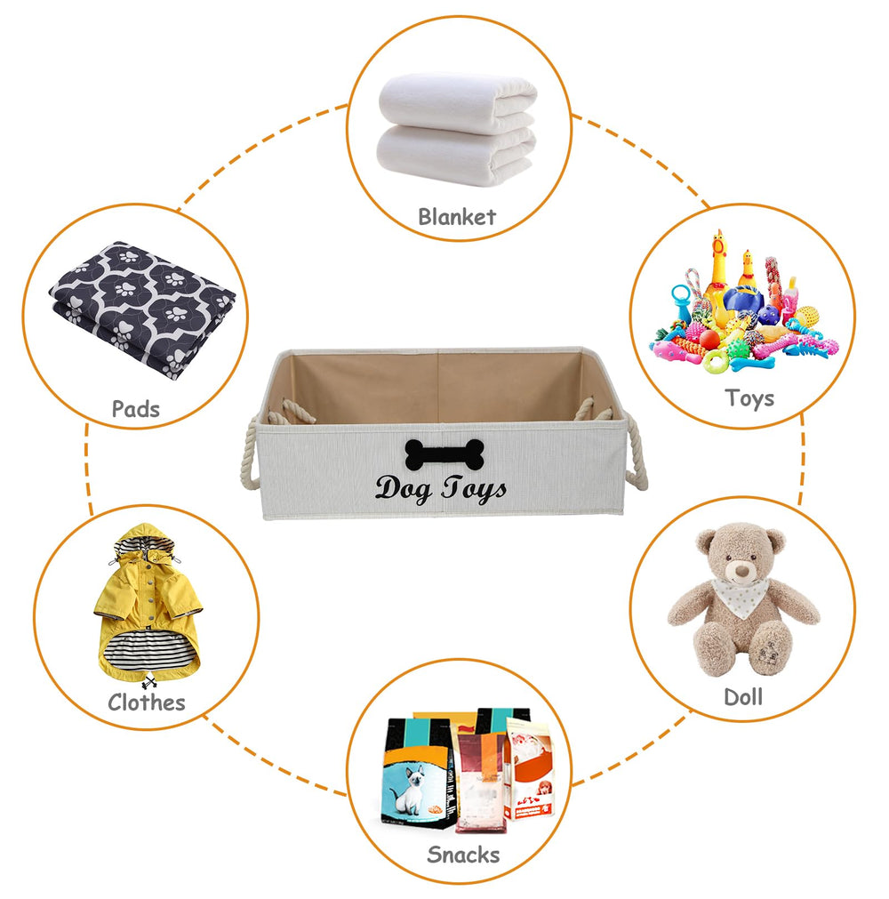 Geyecete bin MDF bottom supports sturdy shape under heavy toys