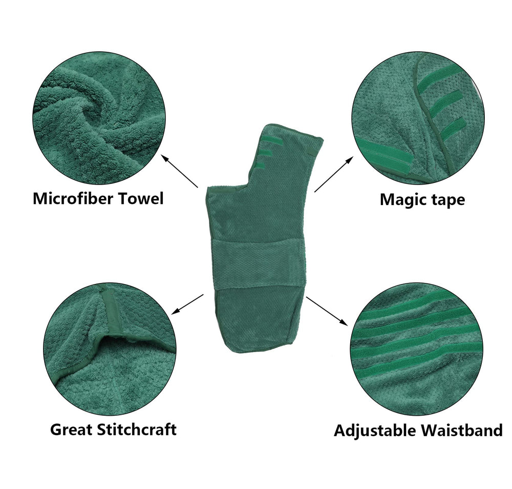Geyecete Pineapple Grid in-use green dries mud and water after outdoor adventures.