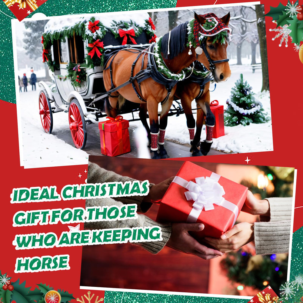Geyoga complete horse accessory pack ready for holiday photos and parades