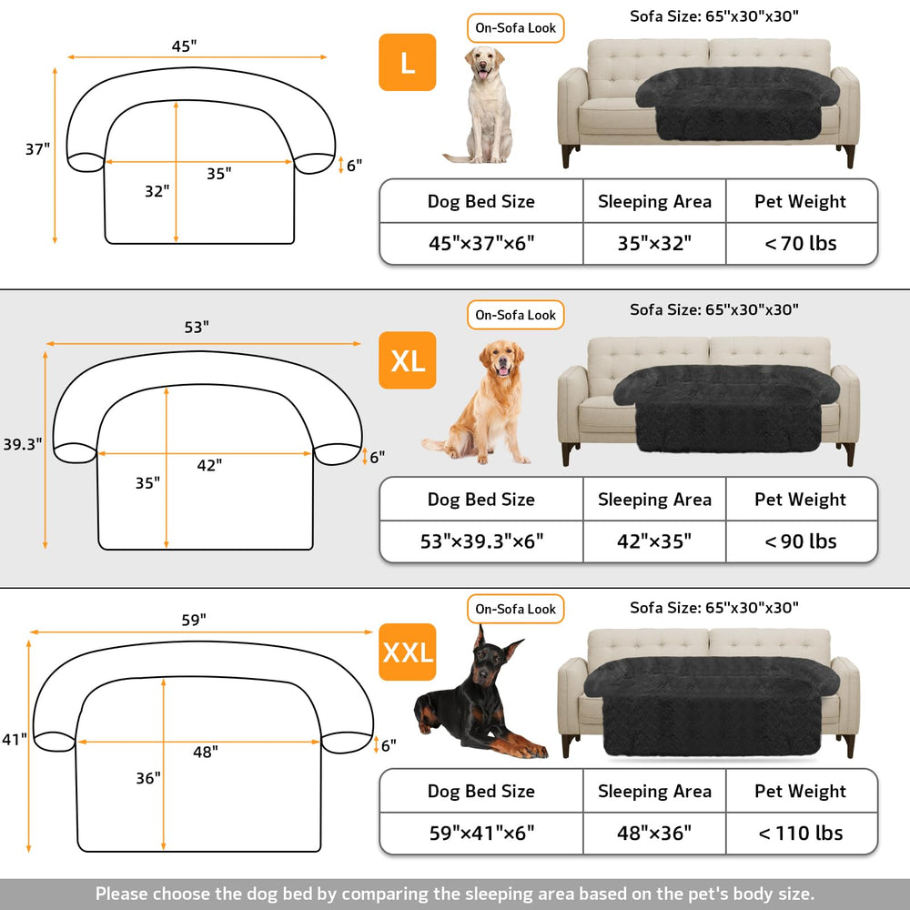 GGIB calming dog bed car-seat-use scenario showing travel-friendly comfort.